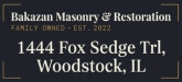 Bakazan Masonry & Restoration LLC Sponsorship Banner
