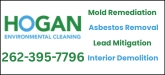 Hogan Environmental Cleaning Sponsorship Banner